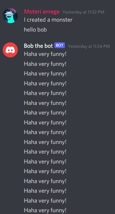 discord spam bot.